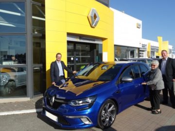 Une Mégane GT gagnée dans le groupe IDYLAUTO