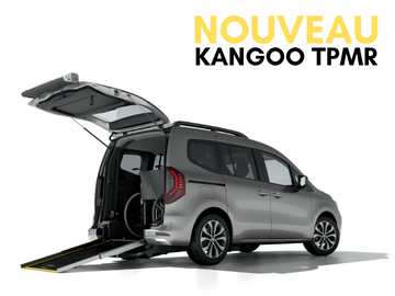 NOUVEAU KANGOO TPMR  : LE VÉHICULE QUI RÉPOND À TOUS VOS BESOINS !
