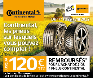 Offre : Continental, les pneus sur lesquels vous pouvez compter