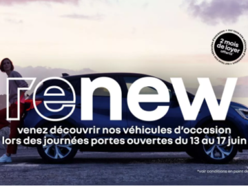 Offre Spéciale RENEW PORTES OUVERTES – 2 LOYERS OFFERTS